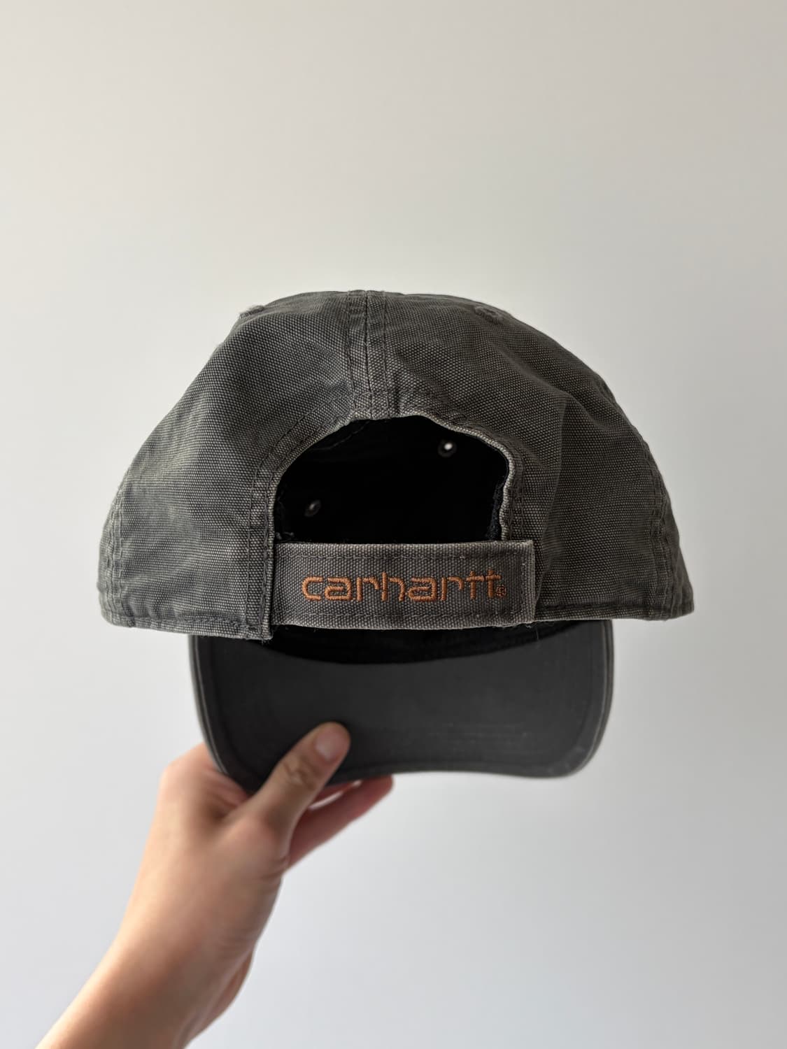 칼하트 덕 캔버스 빈티지 워크웨어 볼캡 상품이미지5