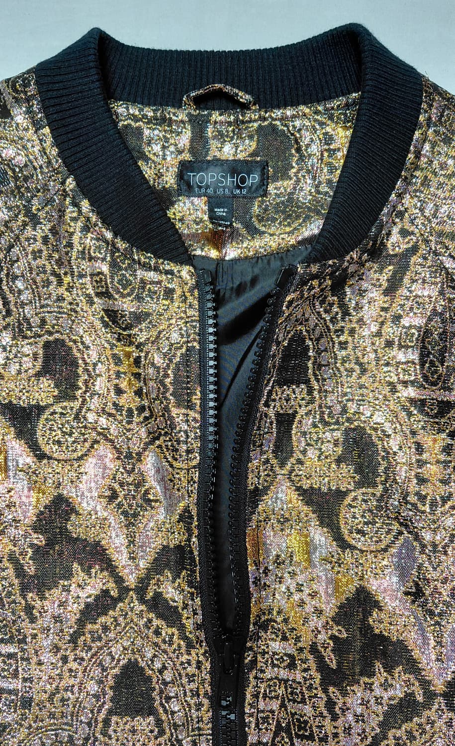 Topshop 패턴 블루종 EU40/US8/UK12 (95/M) 상품이미지2