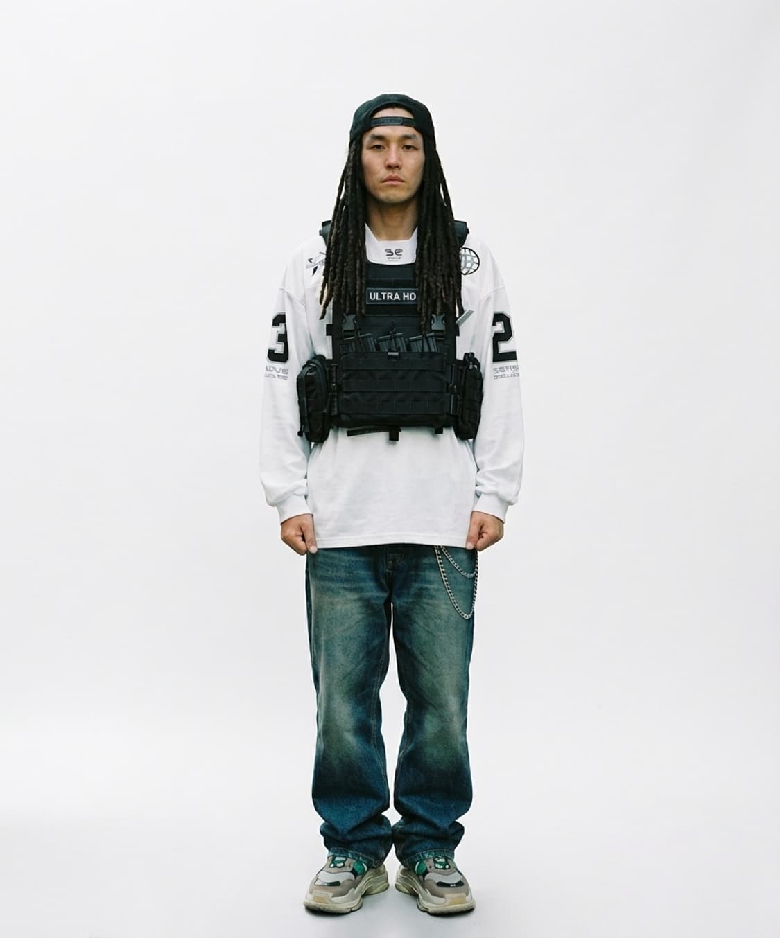 쿠쿠베베 26ss 테티컬 밀리터리 베스트 상품이미지2