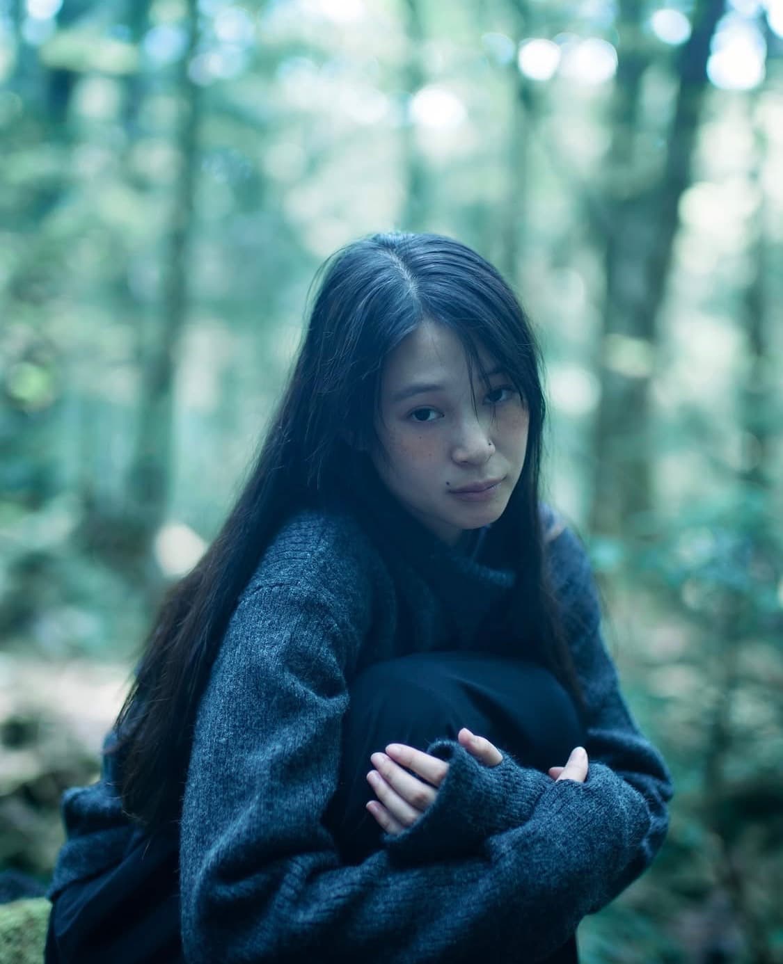 미세키서울 Side button knit GREY 상품이미지2