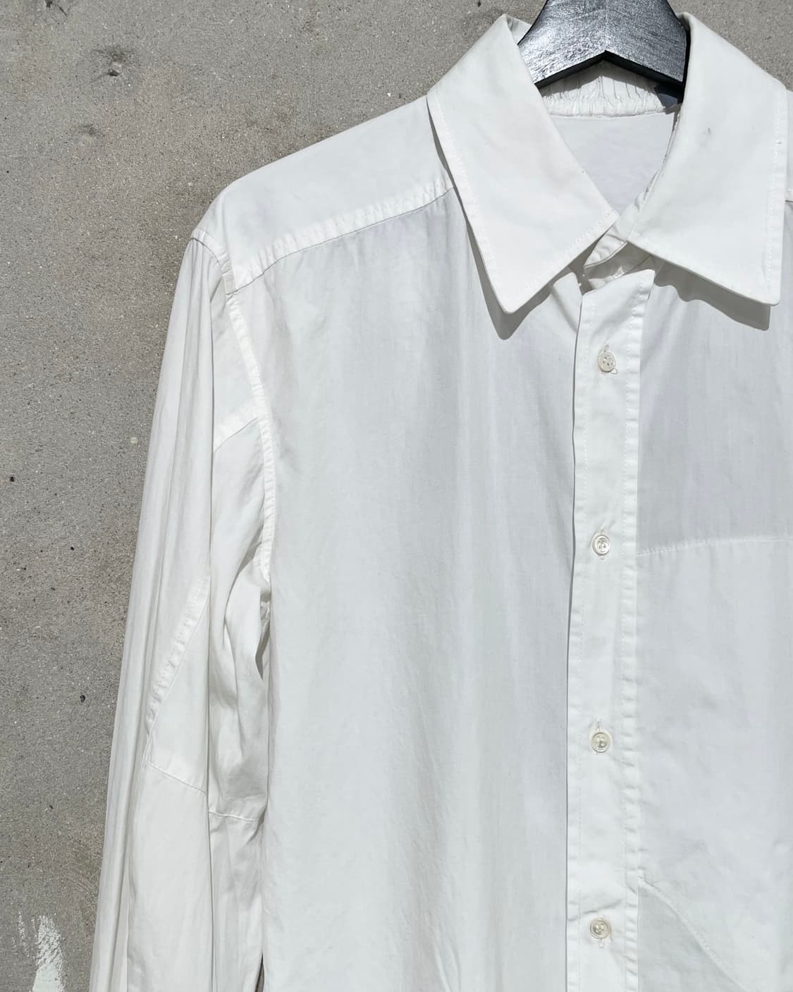 존 갈리아노 06S/S 화이트 EUREKA 런웨이 암밴드 셔츠 상품이미지3