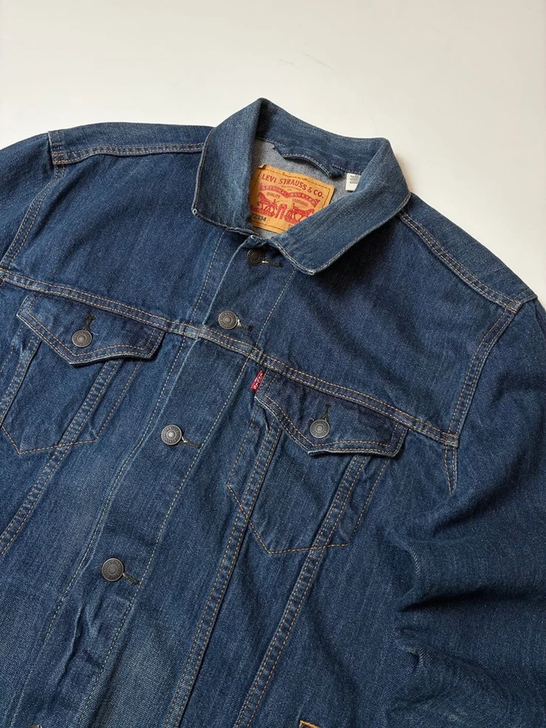 리바이스 00's 빈티지핏 데님 트러커 자켓 PN8406 상품이미지2