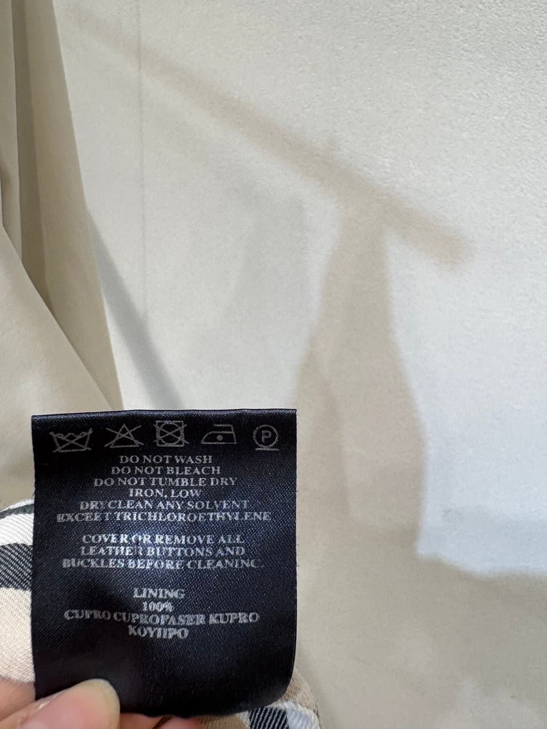 버버리 트렌치 자켓 상품이미지10