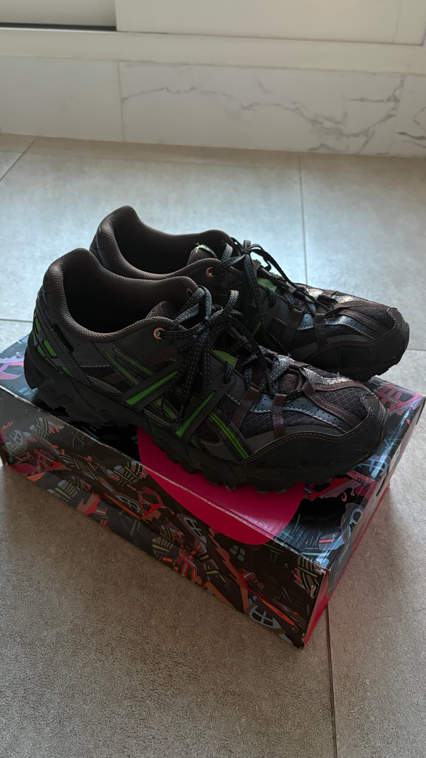 아식스 x 앤더슨벨 젤 소노마 15-50 블랙 그린 상품이미지1