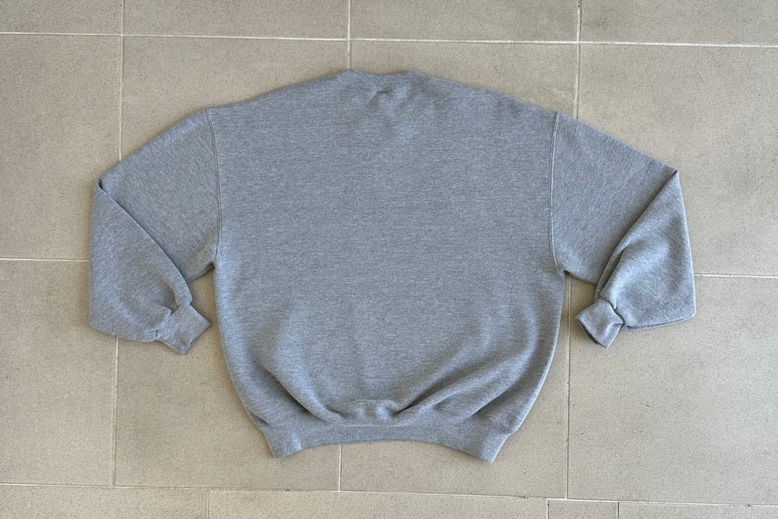 90s 빈티지 러셀 스웻셔츠 그레이 XL USA 상품이미지2