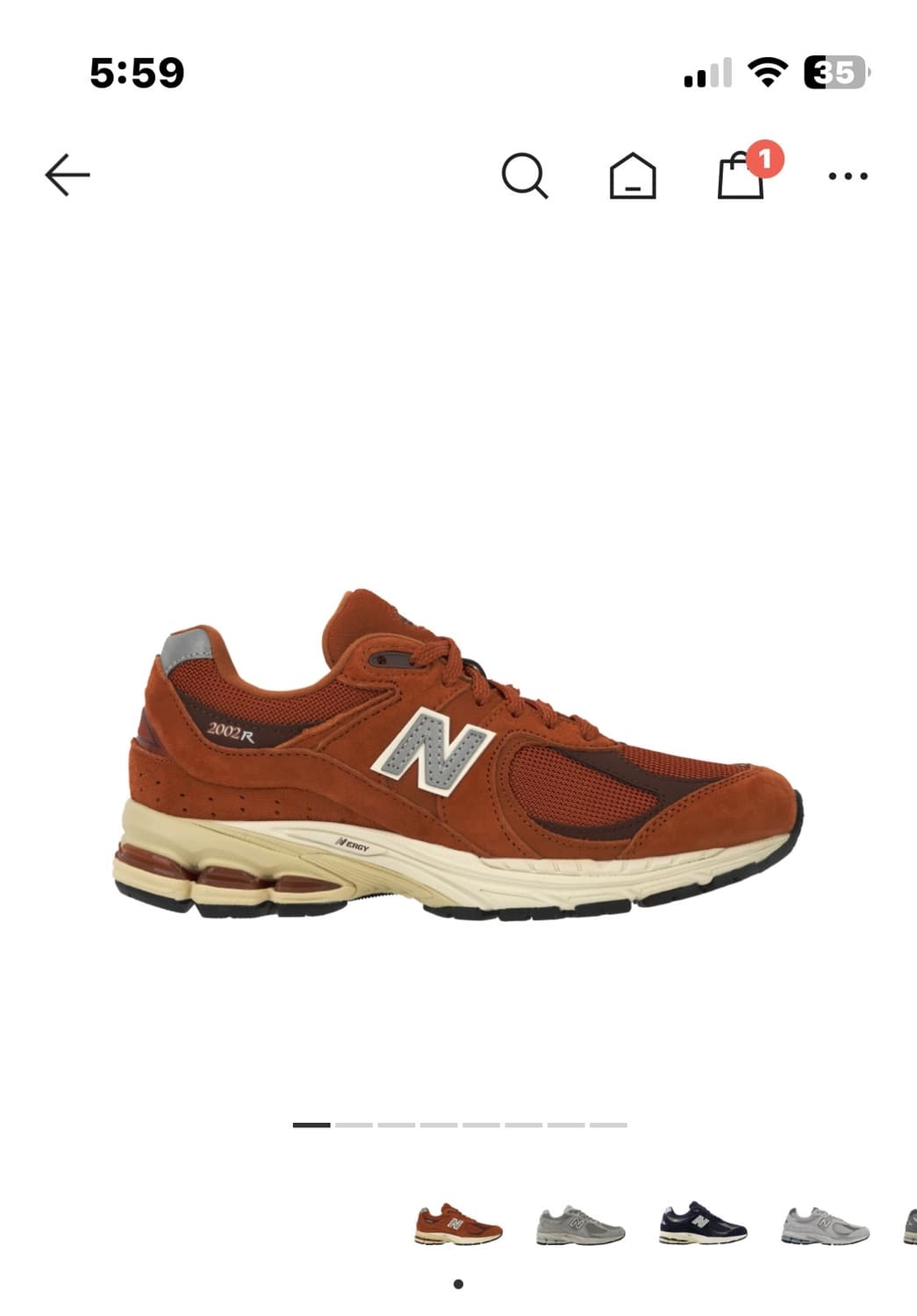 뉴발란스 2002R 러스트 옥사이드 상품이미지1