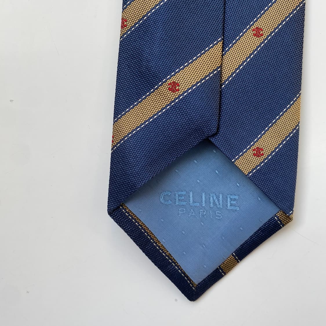 셀린느(celine) 모노그램 정품 명품넥타이 7.8cm 상품이미지5