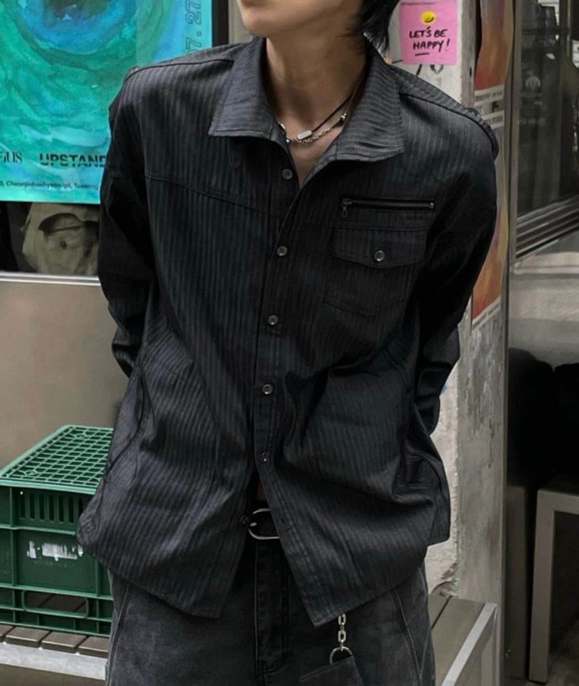 웨그오 그루비 웨스턴 셔츠자켓 상품이미지1