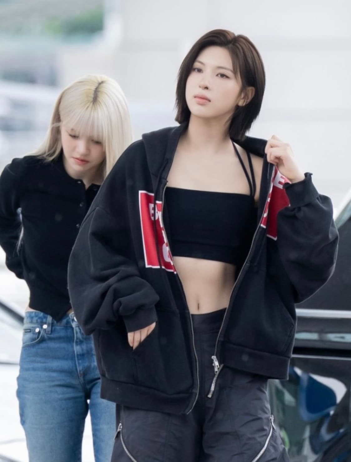 (주말세일) 프로젝트gr 비웨어 오브 갓 집 후드 블랙 상품이미지3