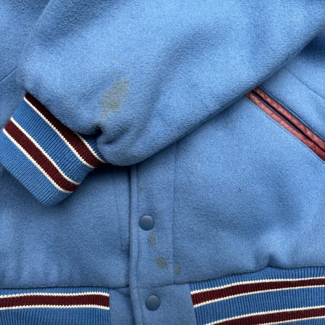 테켓 캐리 울 바시티 자켓 L 상품이미지9