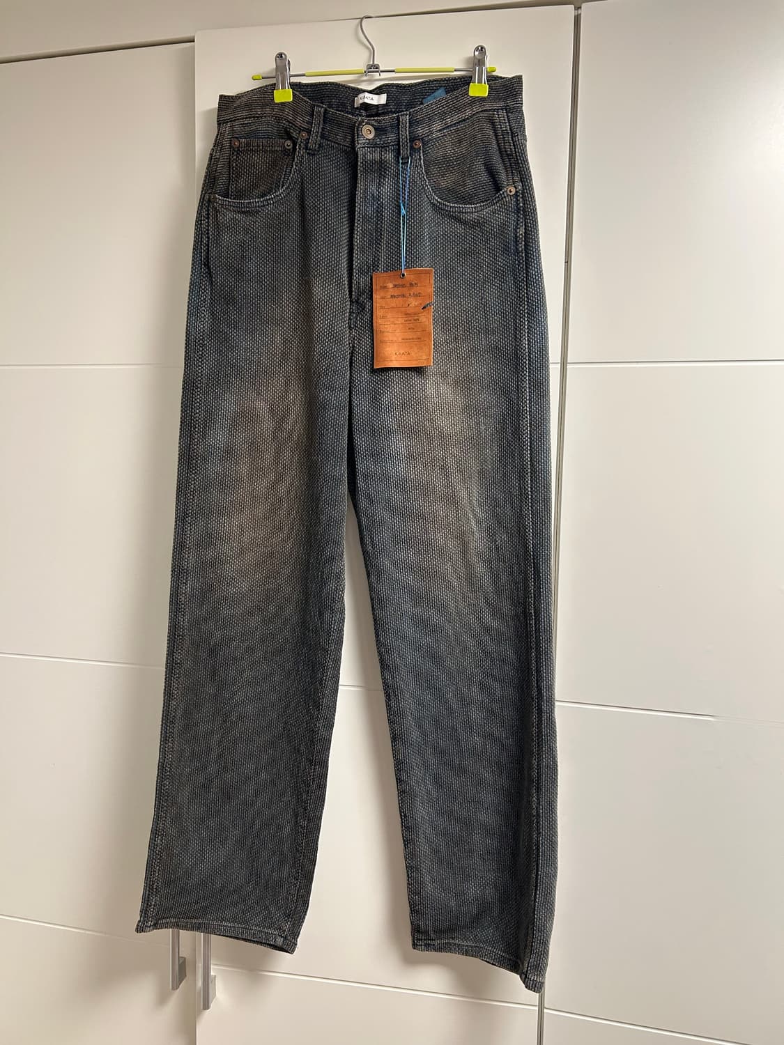 키바타 사시코팬츠 카키시부&머드 3사이즈 상품이미지1