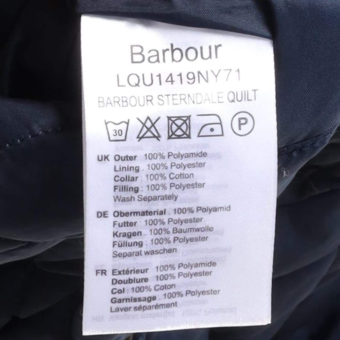 바버 Barbour Sterndale Quilting Jacket   상품이미지8