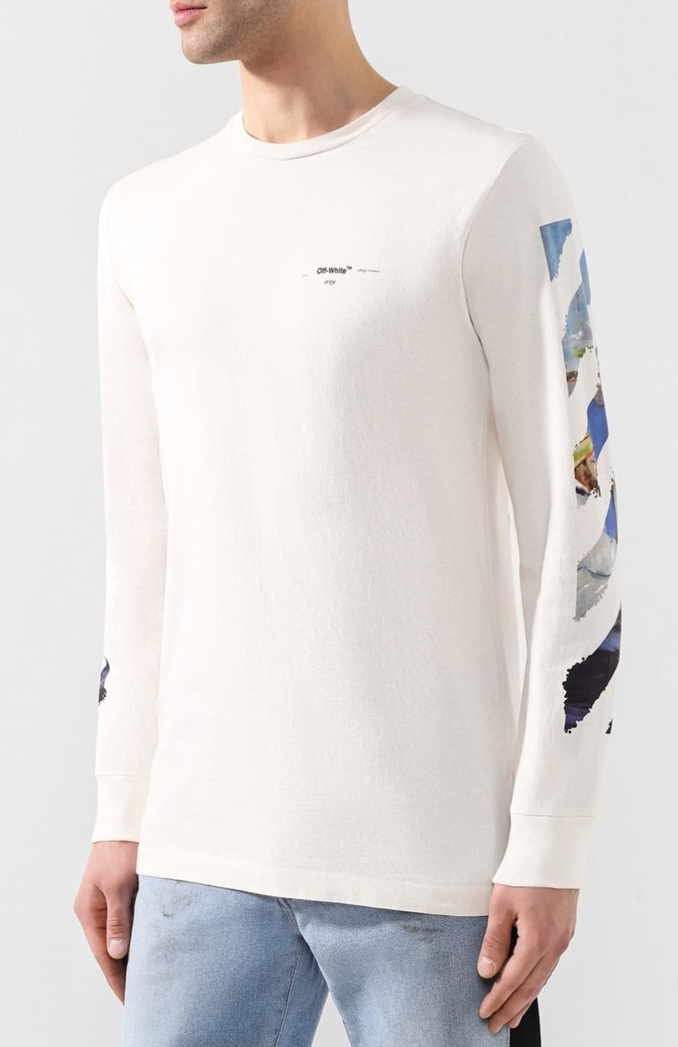오프화이트 Off-White 유화 에로우 롱슬리브_M 상품이미지2