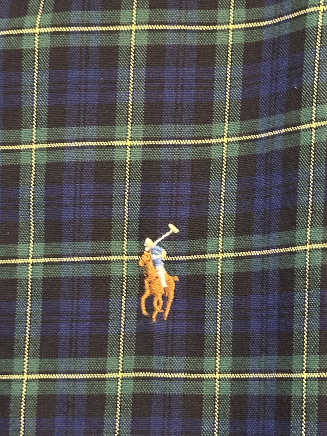 폴로 랄프로렌 클래식핏 타탄 체크 셔츠 상품이미지7