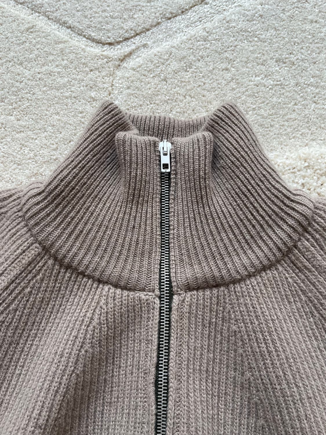 드레프로젯 슈퍼파인 메리노 울 집업 니트 가디건 (103-105) 상품이미지8