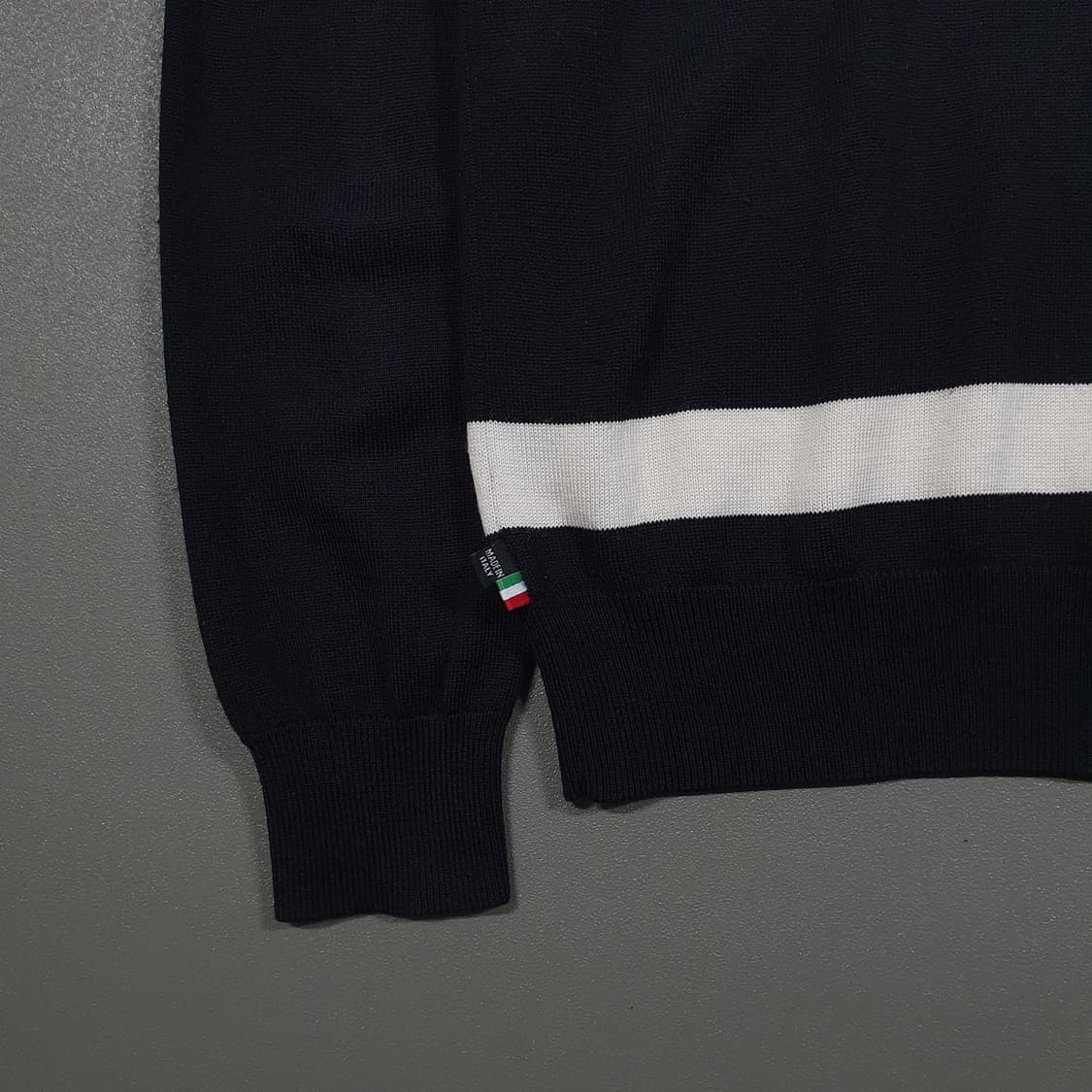 실측 L) 필립플레인 스컬 해골 배드보이 백로고 메리노울 모 니트 스웨터 상품이미지9