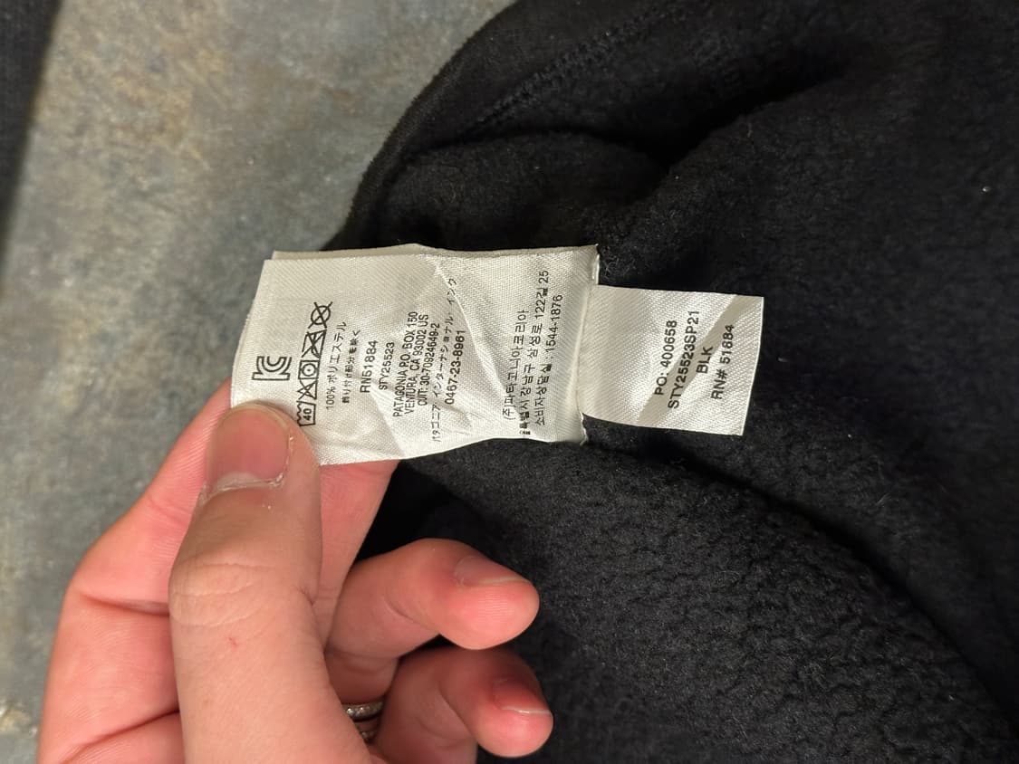 파타고니아 하프집업 플리스 M 상품이미지5