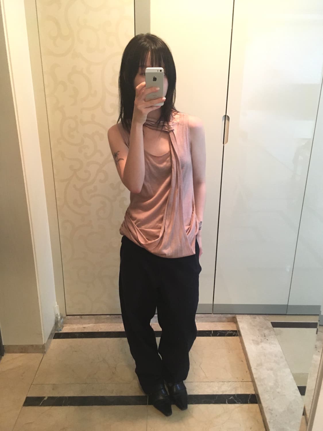 Arrogant Cat London Scarf Drape Top 상품이미지6