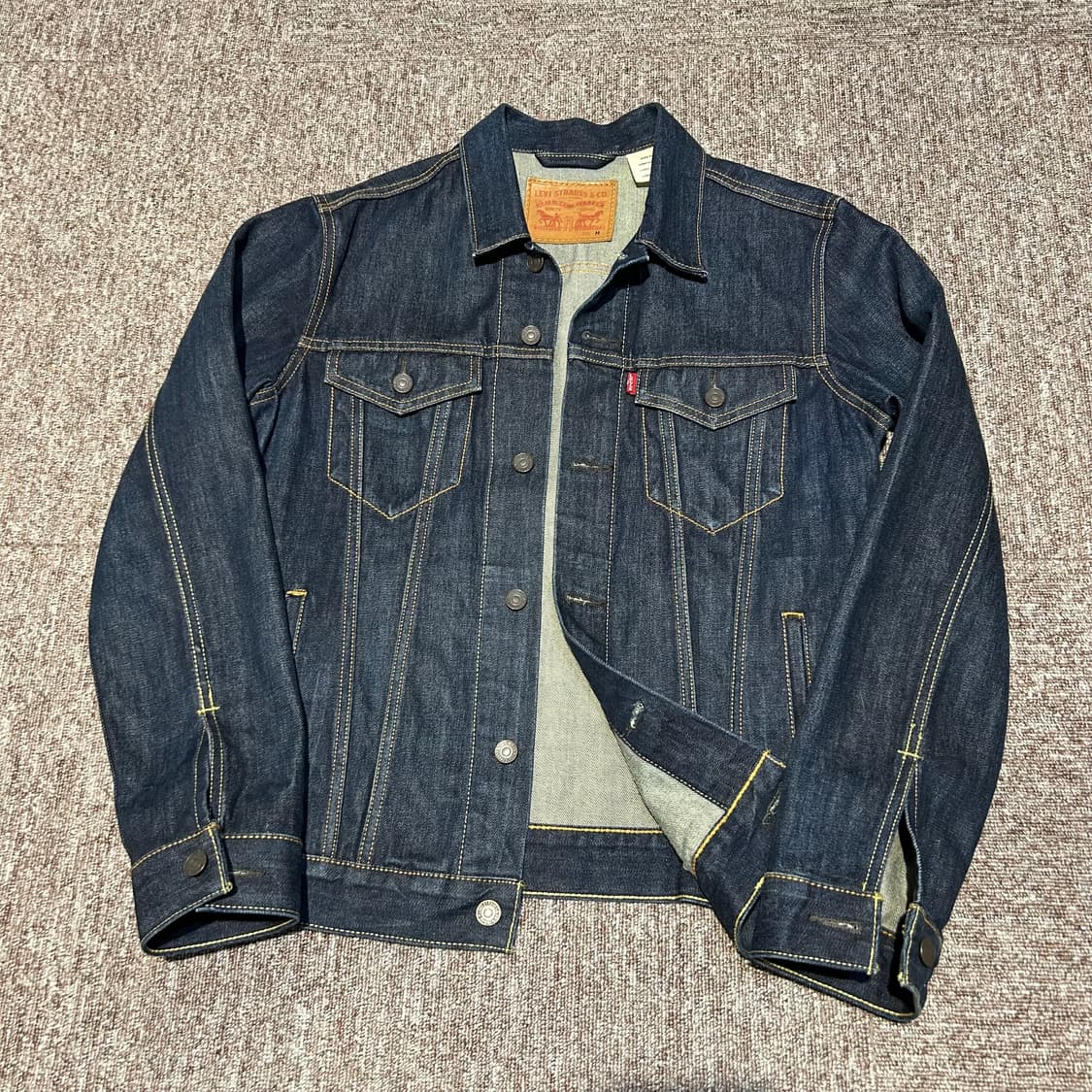 M) 리바이스 3nd 3세대 데님 청 자켓 진청 상품이미지1