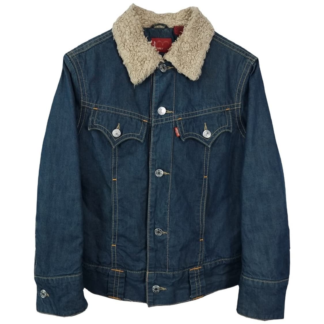 리바이스 안감 퍼 쉐르파 타입원 데님 자켓 청자켓 M16429 상품이미지2