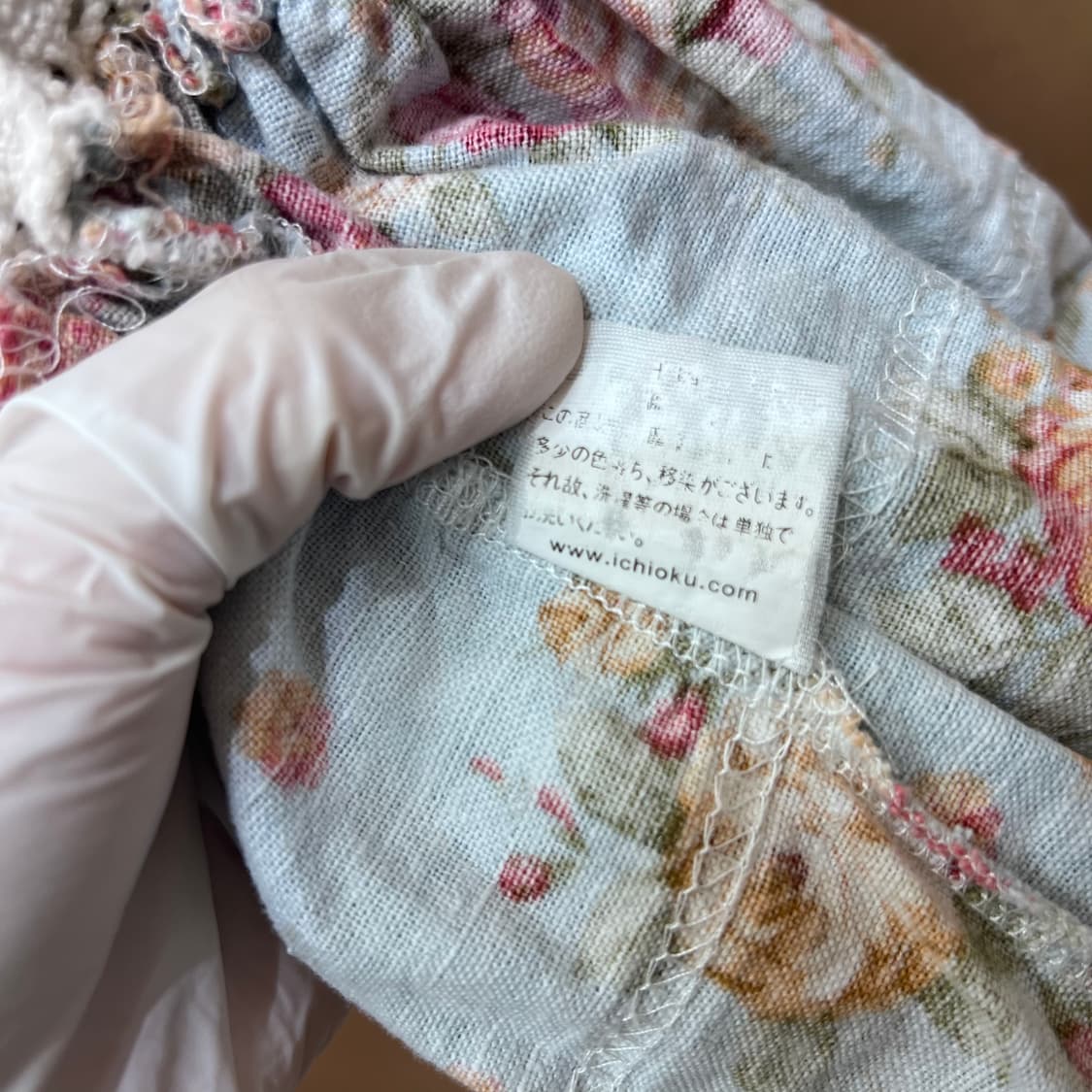 일본빈티지 플로럴 레이스 캉캉 스커트 상품이미지7