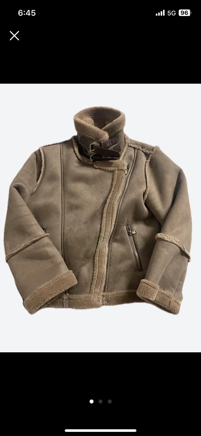 무스탕 스웨이드  상품이미지1