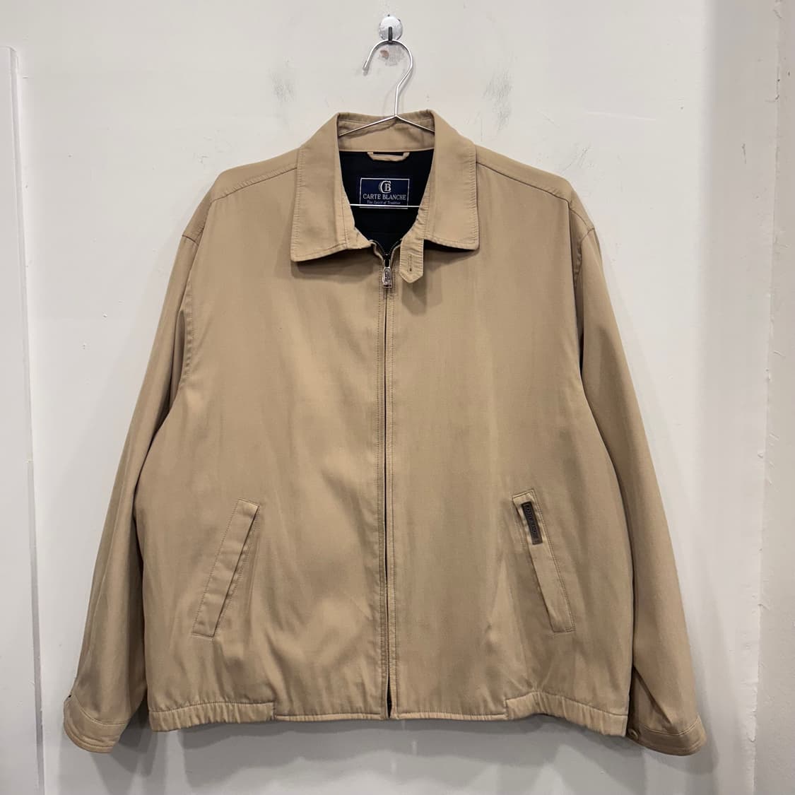 까르트블랑슈 올드스쿨 코튼 집업 점퍼 상품이미지2