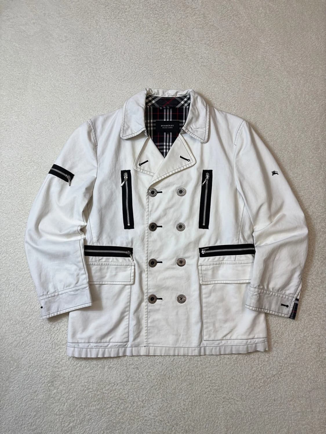 버버리 블랙라벨 00's 더블 브레스티드 자켓 PN6262 상품이미지1