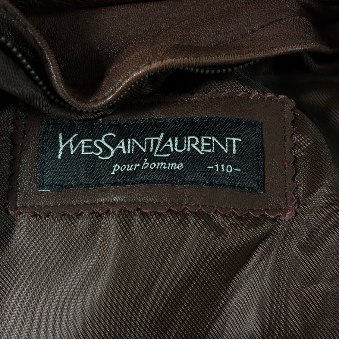 Yves Saint Laurent  입생로랑 90,s 램스킨 레더 자켓 상품이미지7