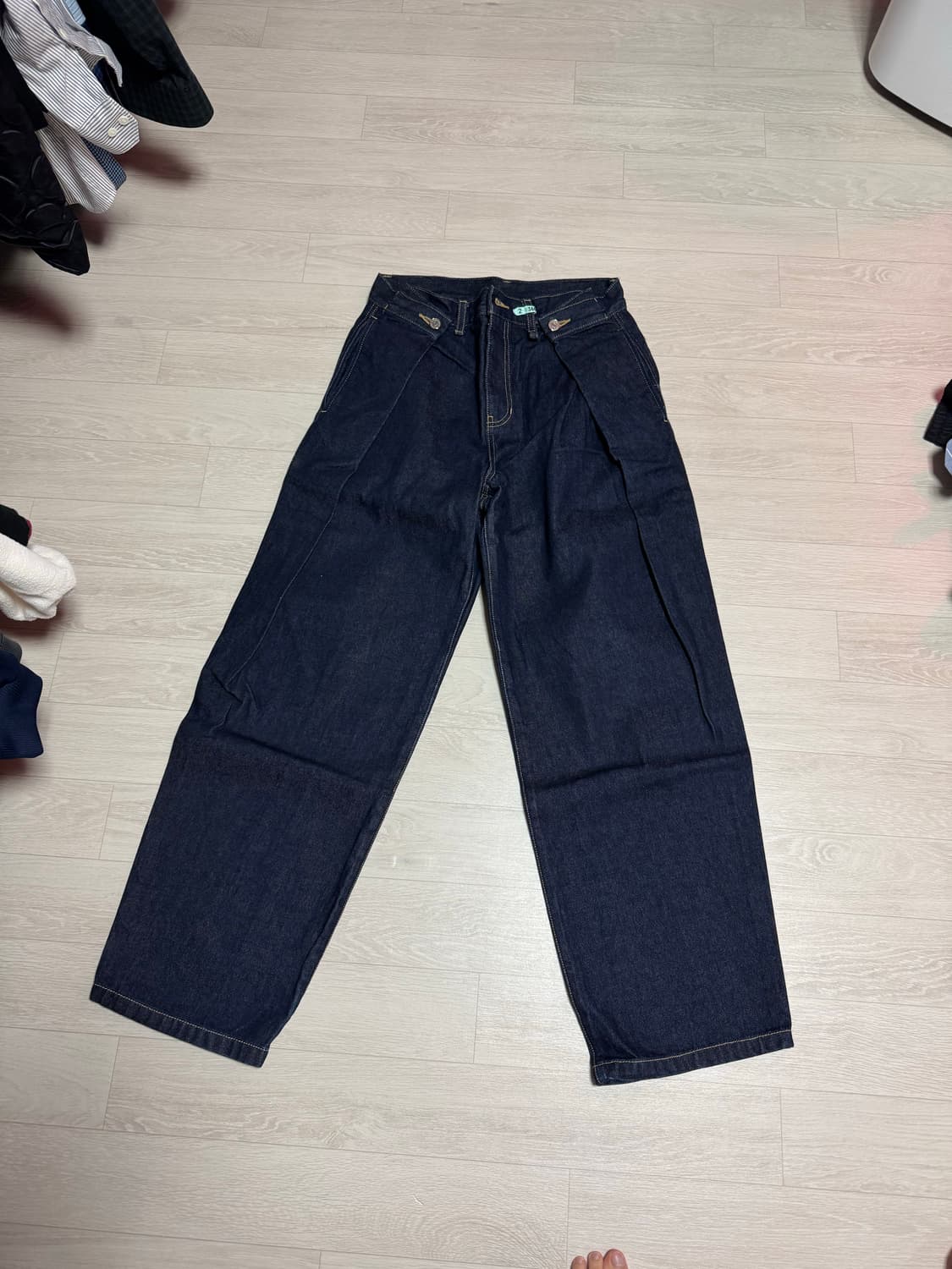 우영미 폴딩 데님  상품이미지1