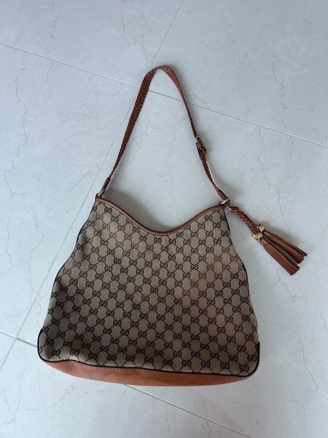 구찌 GG 로고 숄더백 빈티지 (희귀매물) 상품이미지3