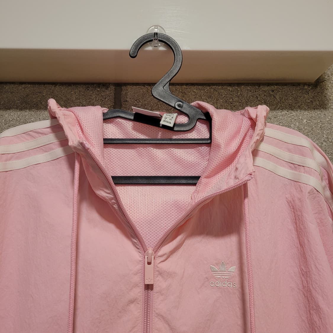 아디다스 핑크 윈드브레이커 90 상품이미지3