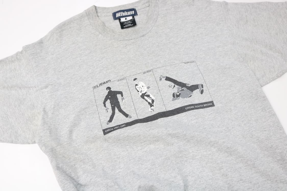Lithium 80s B-Boy 아카이브 그래픽 티셔츠 (L) 상품이미지3