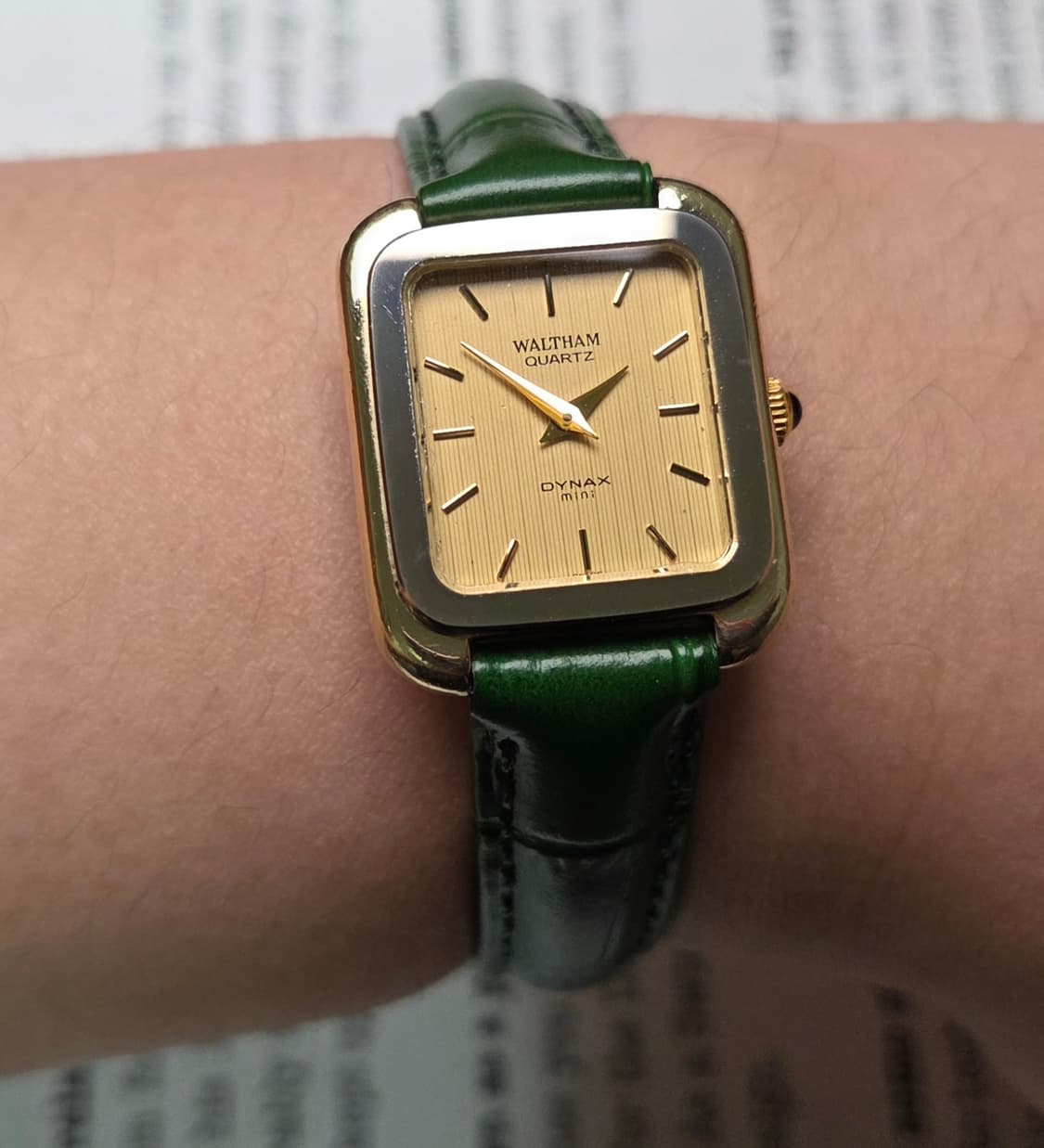 빈티지 월쌈 다이낙스 사각탱크 샴골판 칼침핸즈 블루까보숑 슬림쿼츠 여성용 상품이미지9