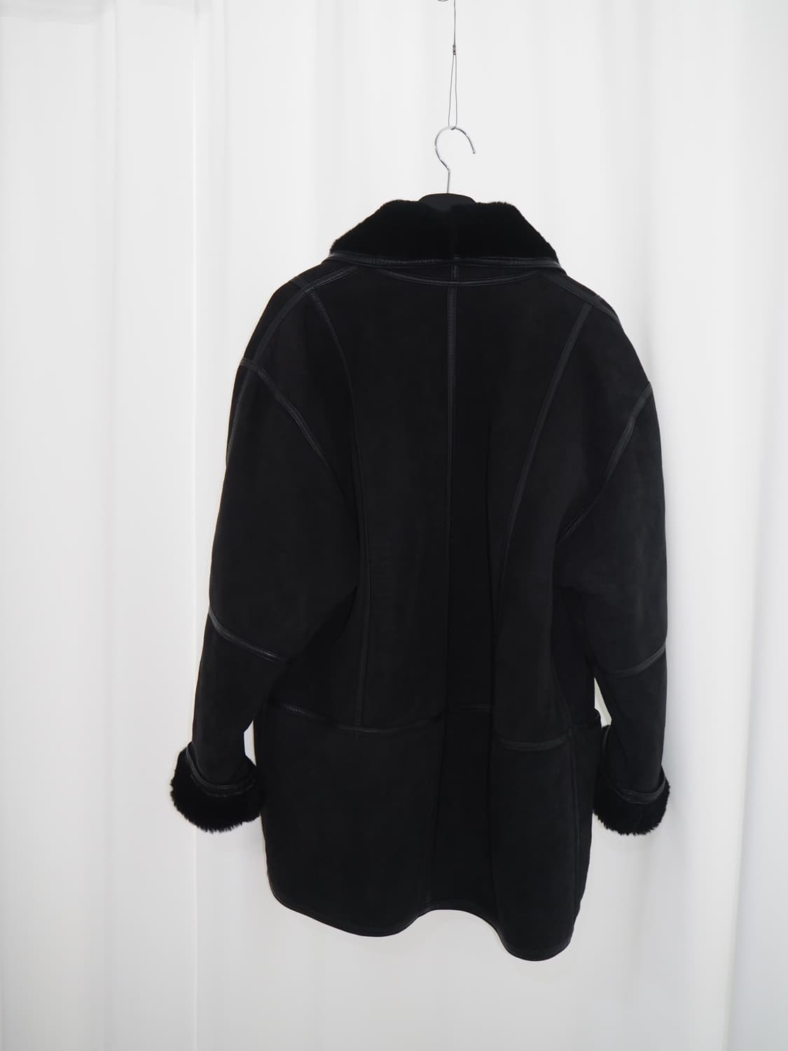 1990's vintage mouton coat  상품이미지6