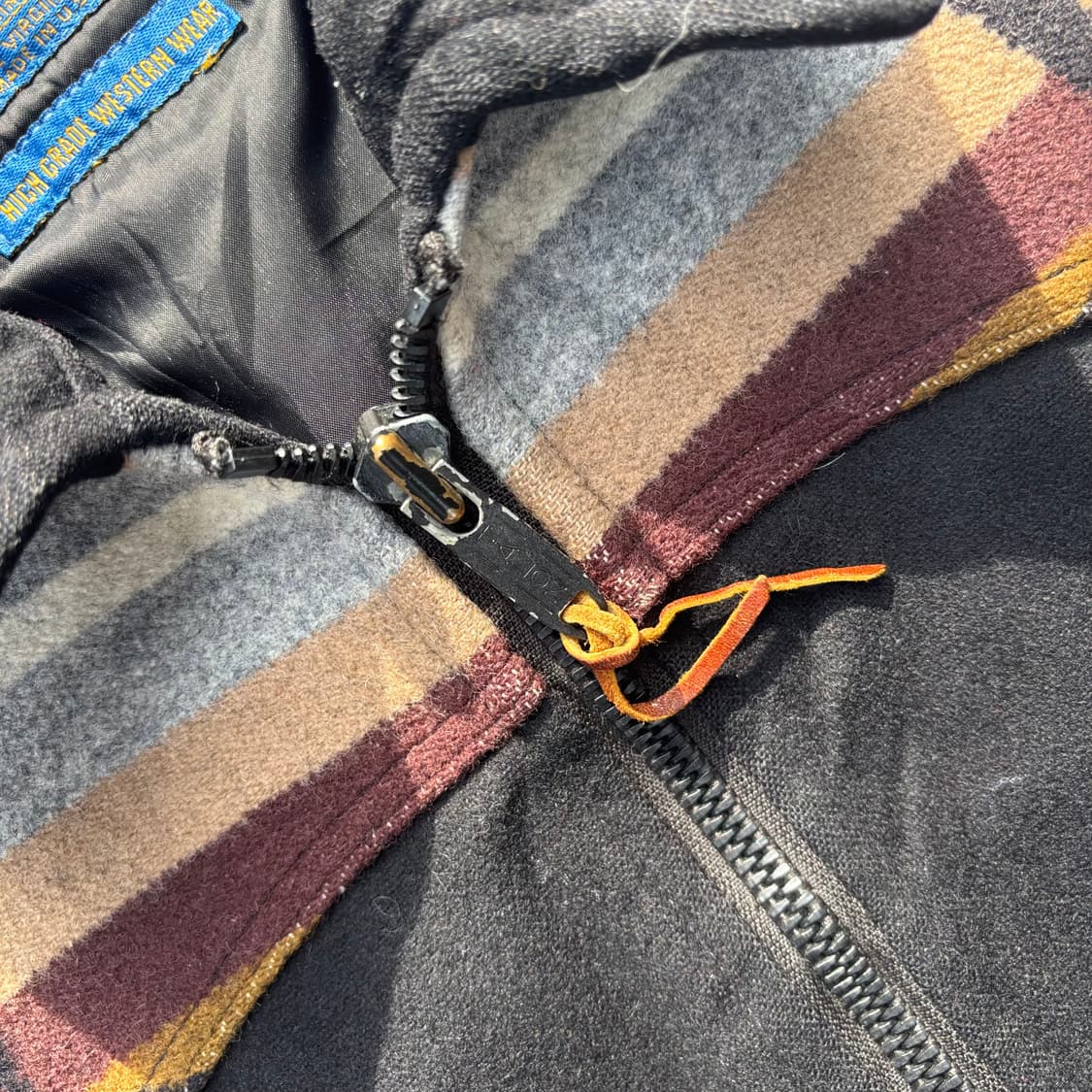 80년대 미국 펜들턴 나바호 웨스턴 울 자켓 상품이미지6
