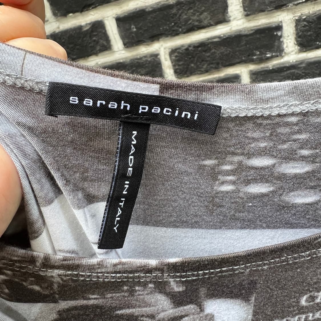 sarah pacini 콜라주 티셔츠 상품이미지7