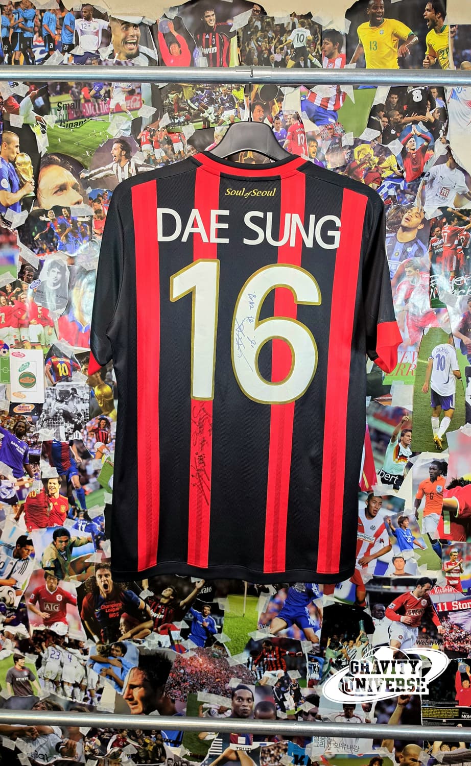 FC서울 17-18 아챔ver. 하대성 싸인 유니폼 상품이미지5