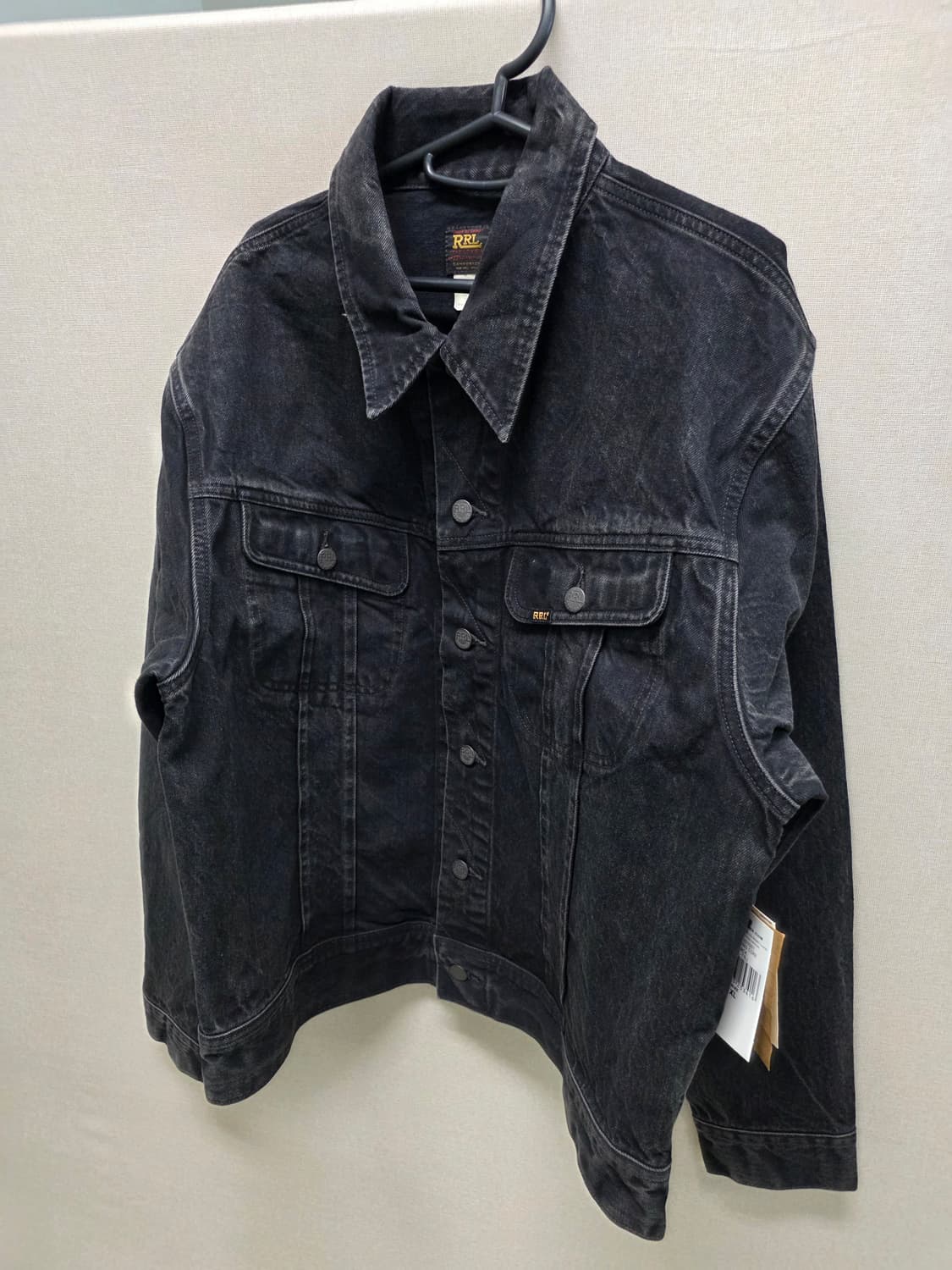 RRL lot 271 트러커 자켓 블랙 XL 상품이미지1