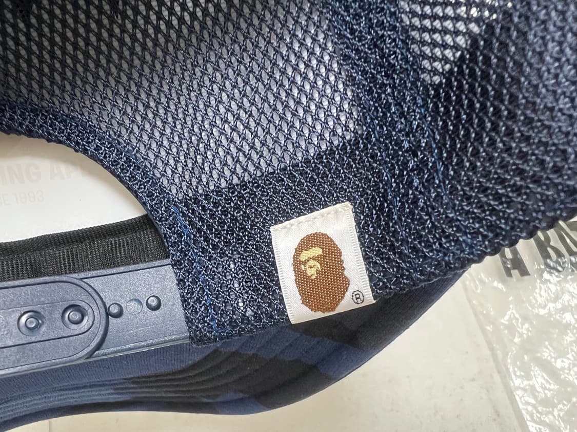 베이프 x JJJ자운드 카모 캡_네이비 상품이미지3