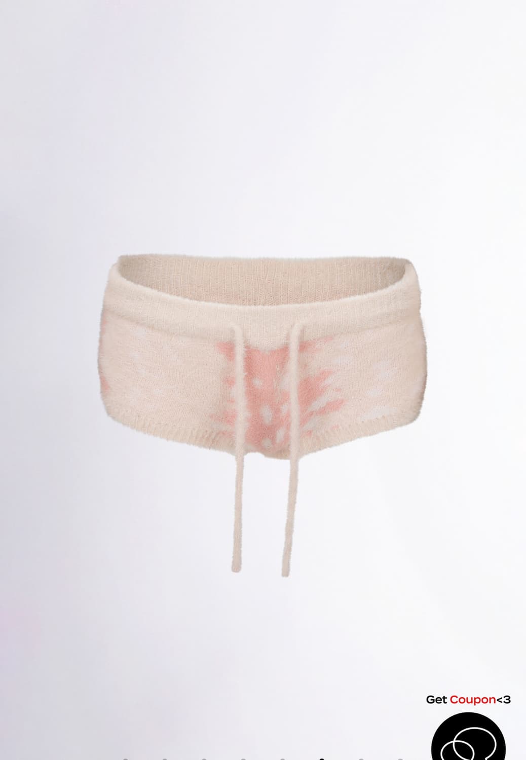 스컬프터 Rudolph Fur Shorts Pink 상품이미지1