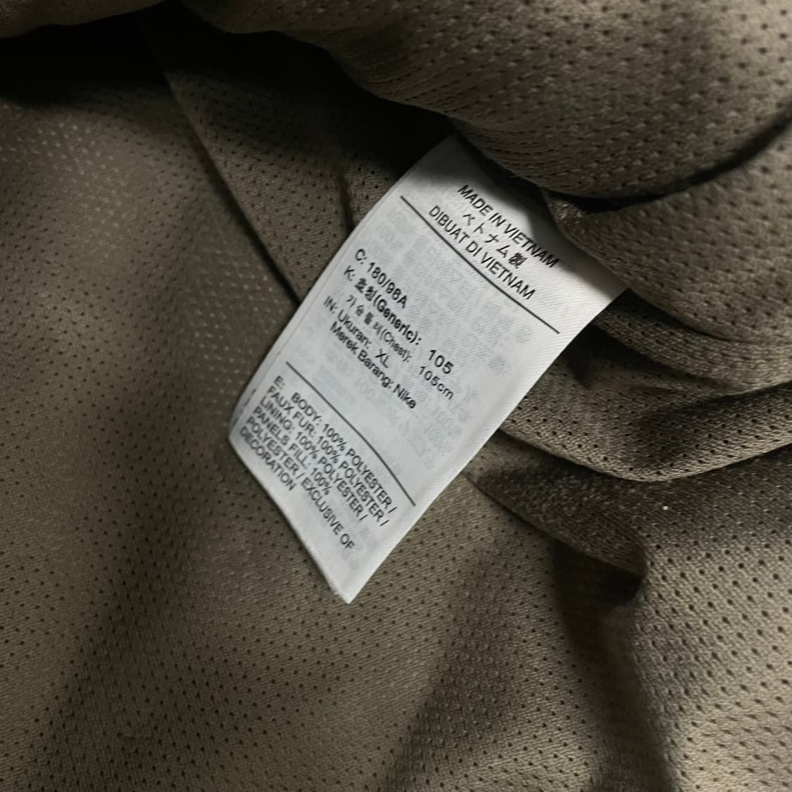 나이키 헤리티지 후리스 후드 자켓 베이지 상품이미지4