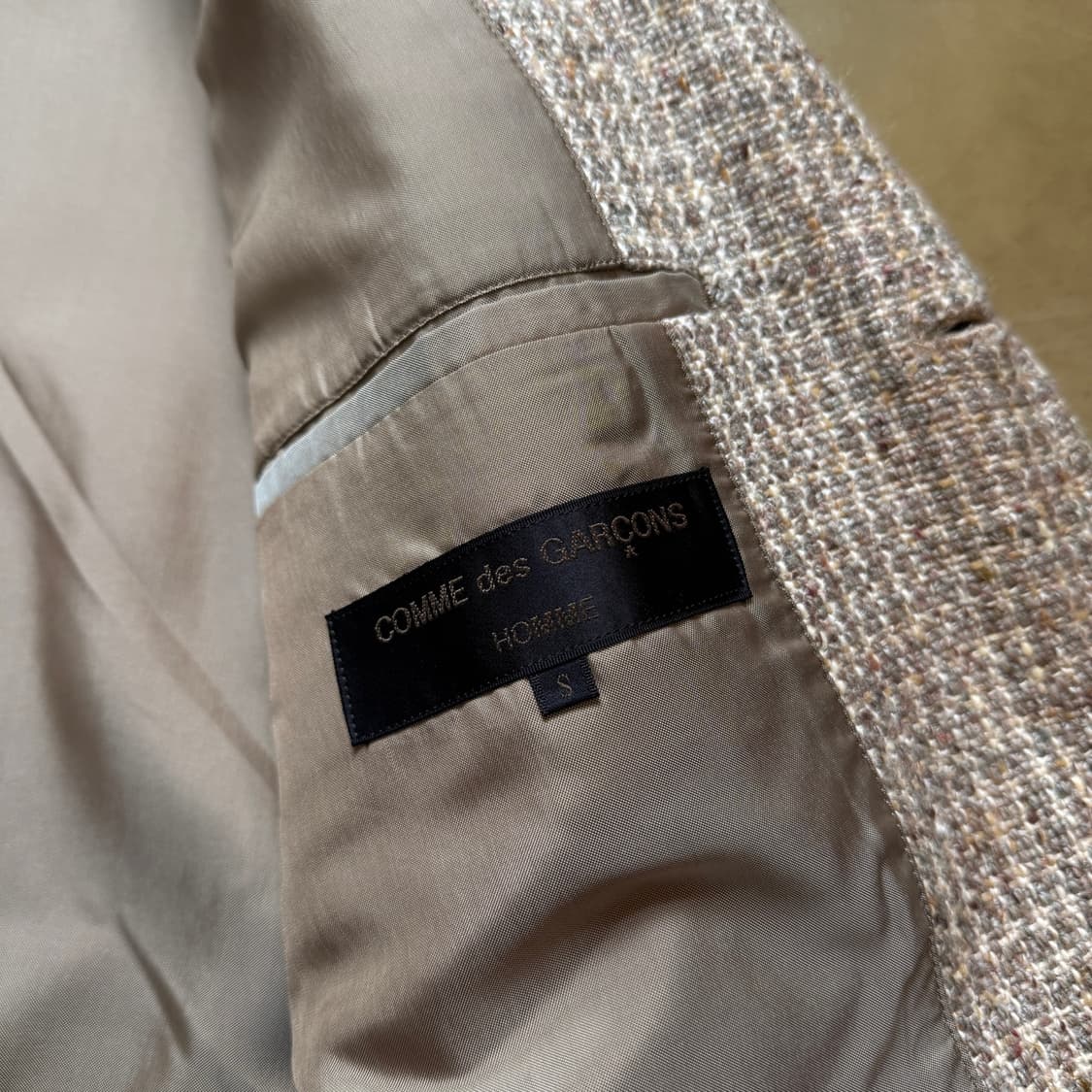~L SIZE 1995 꼼데가르송 옴므 트위트 자켓 상품이미지6