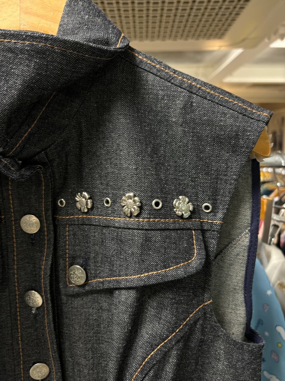 antonio berardi 벨티드 데님 베스트 상품이미지4