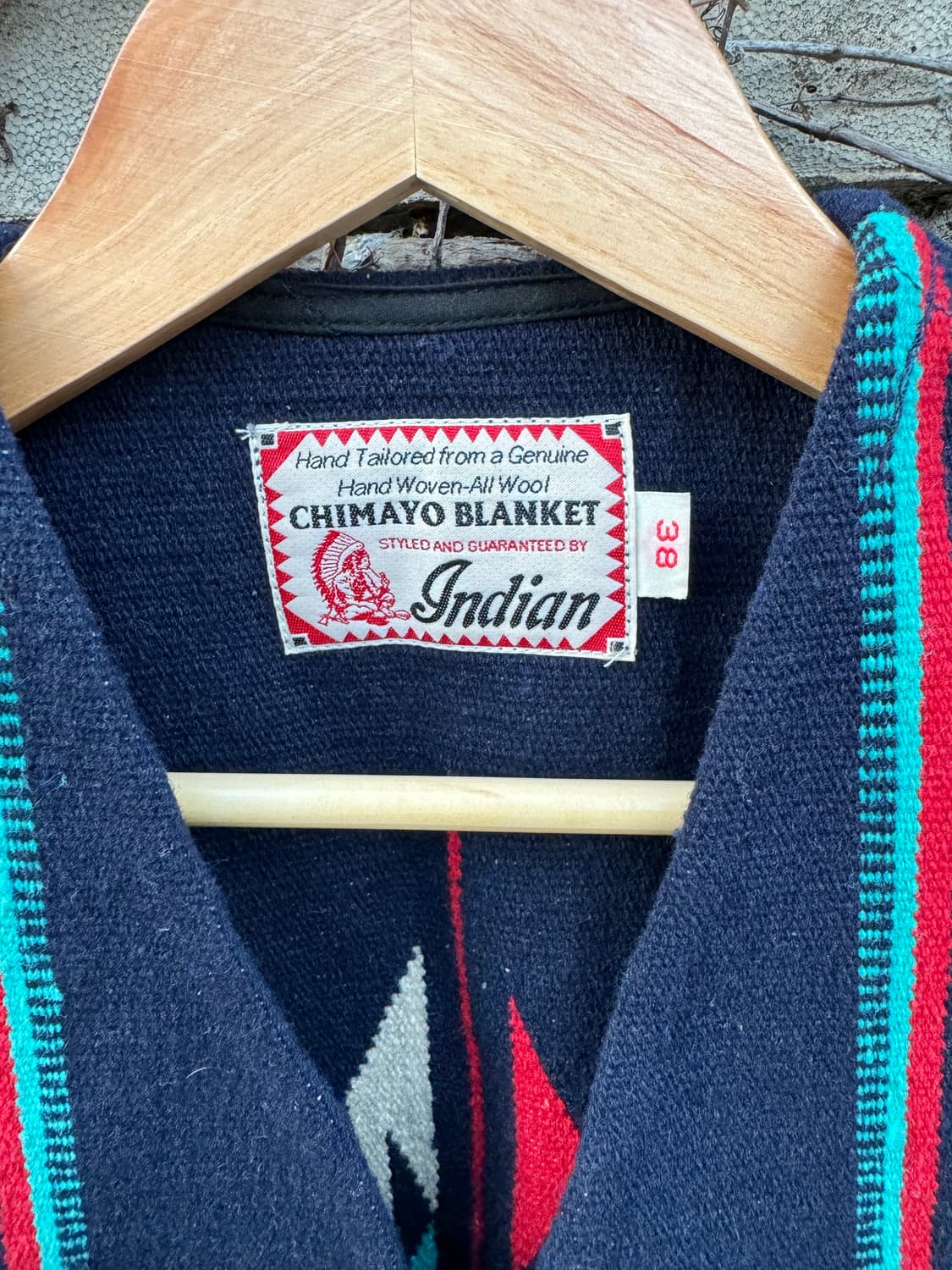 인디언 모터사이클 오르테가 치마요 베스트 나바호 웨스턴 조끼 38 상품이미지6