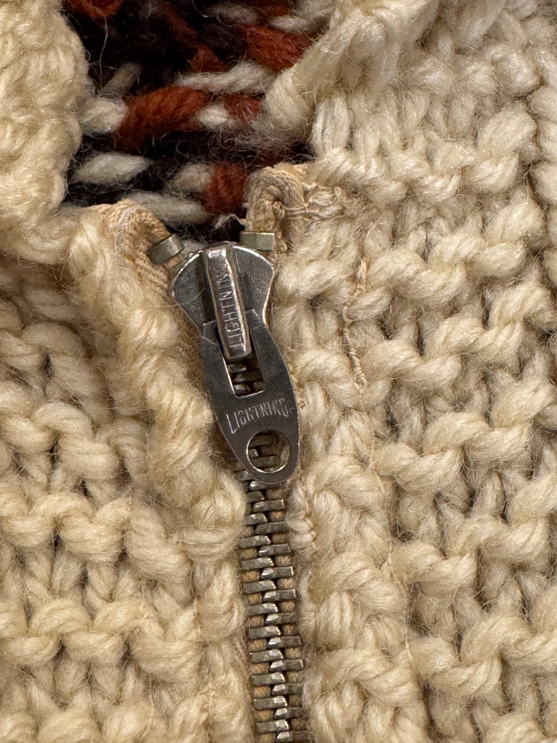 50s 웨스턴 코위찬 가디건 (S) 상품이미지5