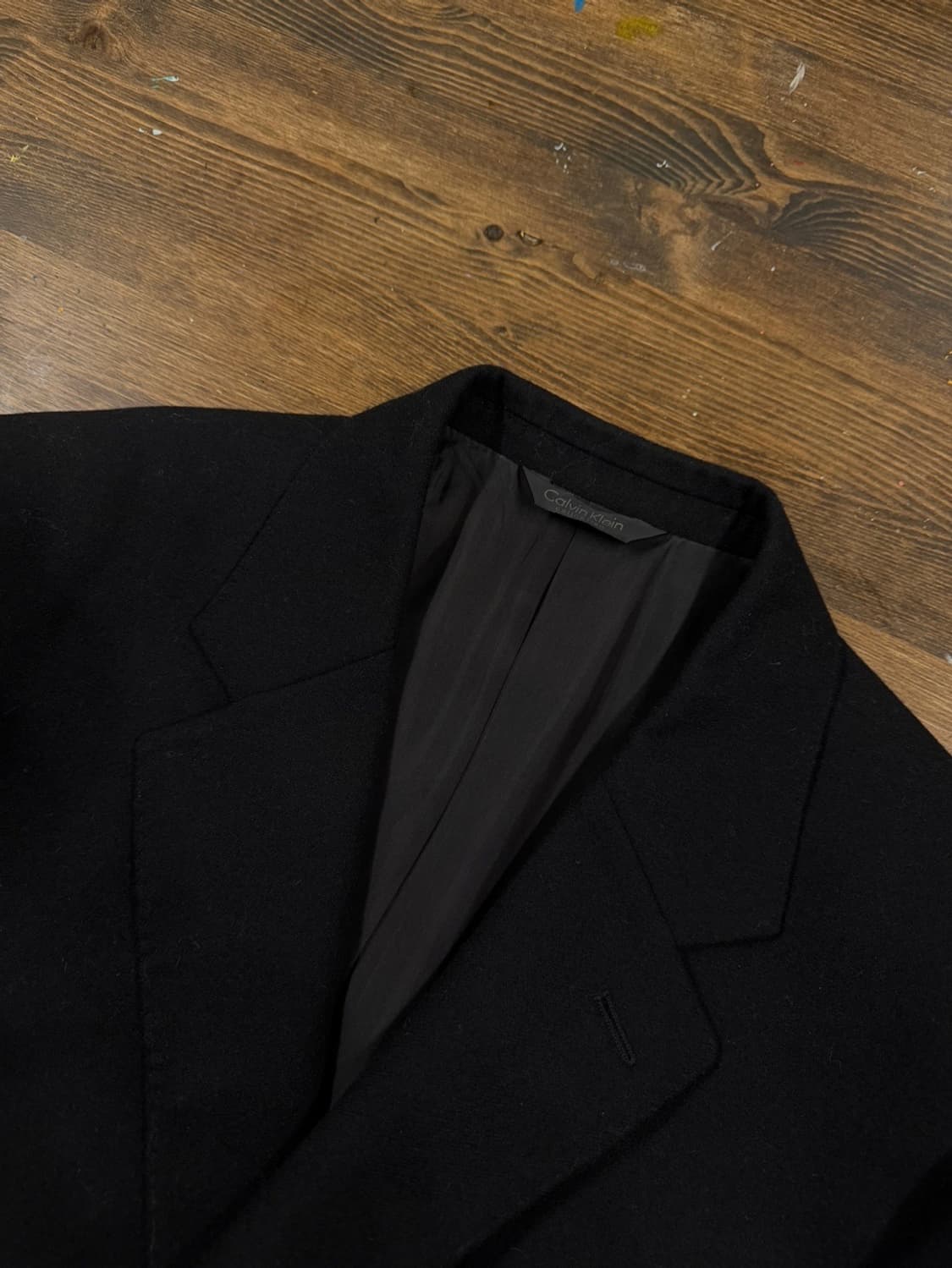 캘빈클라인 컬렉션라인 캐시미어 자켓 남성100 상품이미지5