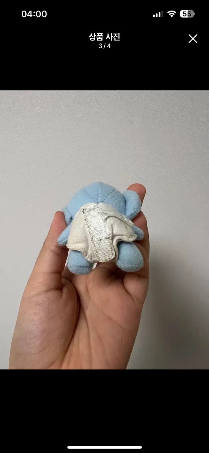 일본 아기 코끼리 인형 고전 빈티지 상품이미지3