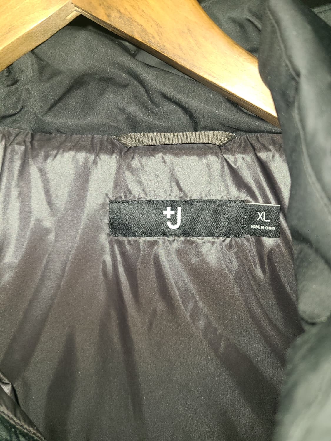 유니 질샌더 패딩 블랙 XL 상품이미지3