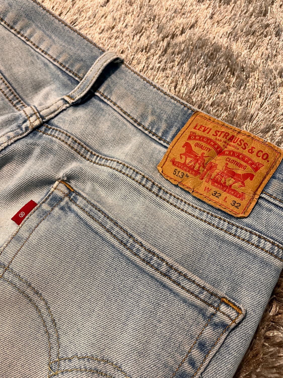 Levi’s 리바이스 513 연청 W32 L32 상품이미지2